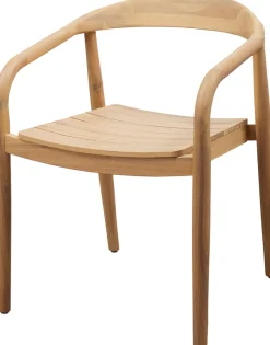 WOOOD Esszimmerstuhl »Cras aus Eschenfurnier mit gebogener Rückenlehne H 75 cm« (Set) 2 Stk.(Set, 2 St), fertig montiert, natürliche Holzoptik