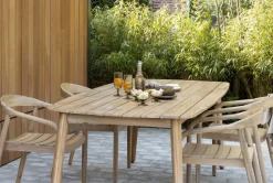 WOOOD Esszimmerstuhl »Cras aus Eschenfurnier mit gebogener Rückenlehne H 75 cm« (Set) 2 Stk.(Set, 2 St), fertig montiert, natürliche Holzoptik