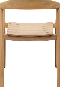 WOOOD Esszimmerstuhl »Cras aus Eschenfurnier mit gebogener Rückenlehne H 75 cm« (Set) 2 Stk.(Set, 2 St), fertig montiert, natürliche Holzoptik