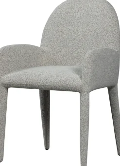 WOOOD Esszimmerstuhl »Elegance Bouclé-Bezug mit 3D-Melange-Effekt, H 83 x B 54 x T 57 cm« () Tragkraft 120 kg, fertig montiert geliefert, Gute Verschleißfestigkeit