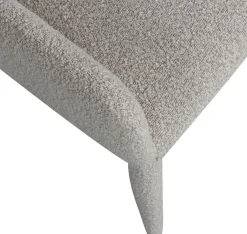 WOOOD Esszimmerstuhl »Elegance Bouclé-Bezug mit 3D-Melange-Effekt, H 83 x B 54 x T 57 cm« () Tragkraft 120 kg, fertig montiert geliefert, Gute Verschleißfestigkeit