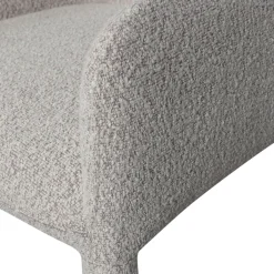 WOOOD Esszimmerstuhl »Elegance Bouclé-Bezug mit 3D-Melange-Effekt, H 83 x B 54 x T 57 cm« () Tragkraft 120 kg, fertig montiert geliefert, Gute Verschleißfestigkeit