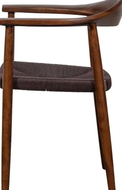 WOOOD Esszimmerstuhl »Embrace Buchenholz mit geflochtener Sitzfläche, H 76 x B 64 x T 53 cm« (Set) 2 Stk.(Set, 2 St) Tragkraft 160 kg, sichtbare Maserung, vollständig montiert