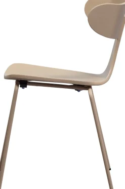 WOOOD Esszimmerstuhl »Form stapelbar und Eschenfurnier B 50 x T 52 x H 77,5 cm« (Set) 2 Stk.Tragkraft 120 kg, Sichtbare Maserung, schlanke Stahlgestell