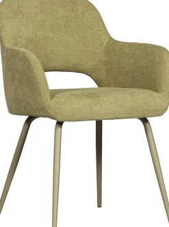 WOOOD Esszimmerstuhl »Jenny mit Hope-Gewebtem Bezug und Metallgestell, B 58 x T 58 x H 80 cm« (Set) 2 Stk.(Set, 2 St) Sehr hohe Verschleißfestigkeit, Tragkraft 100 kg