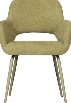 WOOOD Esszimmerstuhl »Jenny mit Hope-Gewebtem Bezug und Metallgestell, B 58 x T 58 x H 80 cm« (Set) 2 Stk.(Set, 2 St) Sehr hohe Verschleißfestigkeit, Tragkraft 100 kg