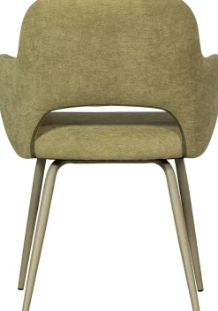 WOOOD Esszimmerstuhl »Jenny mit Hope-Gewebtem Bezug und Metallgestell, B 58 x T 58 x H 80 cm« (Set) 2 Stk.(Set, 2 St) Sehr hohe Verschleißfestigkeit, Tragkraft 100 kg