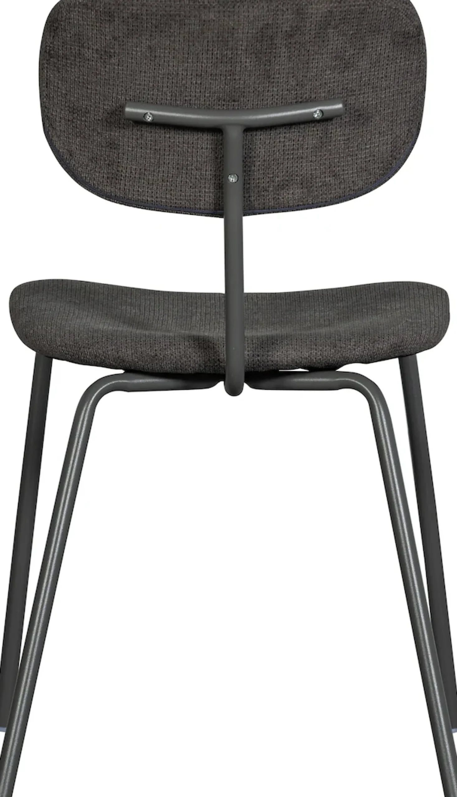 WOOOD Esszimmerstuhl »Link mit Ella-Chenillebezug und Metallgestell B 44 x T 52 x H 78 cm« (Set) 2 Stk.(Set, 2 St) Tragkraft 90 kg, stapelbar, Sehr hohe Verschleißfestigkeit