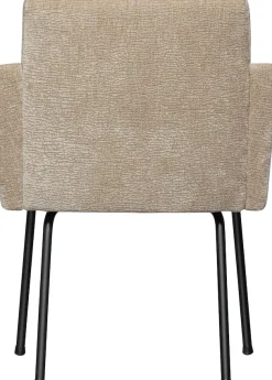 WOOOD Esszimmerstuhl »Mount mit Textur Chenille bezug en Metallgestell B 61 x T 65 x H 82 cm« (Set) 2 Stk.Maximale Verschleißfestigkeit, mit mattem Glanz, Tragkraft 100 kg