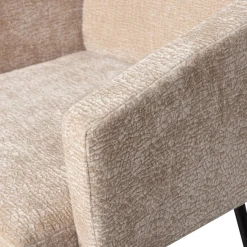 WOOOD Esszimmerstuhl »Mount mit Textur Chenille bezug en Metallgestell B 61 x T 65 x H 82 cm« (Set) 2 Stk.Maximale Verschleißfestigkeit, mit mattem Glanz, Tragkraft 100 kg