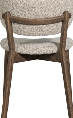 WOOOD Esszimmerstuhl »Udar mit Melange-Gewebe More und Eichengestell H 82 cm« (Set) 2 Stk.(Set, 2 St), strapazierfähiger Stoff, moderne Gestaltung