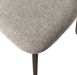 WOOOD Esszimmerstuhl »Udar mit Melange-Gewebe More und Eichengestell H 82 cm« (Set) 2 Stk.(Set, 2 St), strapazierfähiger Stoff, moderne Gestaltung