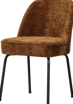 WOOOD Esszimmerstuhl »Vogue mit bezug und 3D-Muster, B 50 x T 57 x H 83 cm (2er-Set)« (Set) 2 Stk.Polsterstuhl, 4-Fuß-Metallgestell, Breite 50 cm