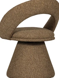 WOOOD Esszimmerstuhl »Winter mit Drehmechanismus und Gewebtem Bezug B 63 x T 57 x H 80 cm« () Hohe Verschleißfestigkeit, vormontiert geliefert, Tragkraft 120 kg