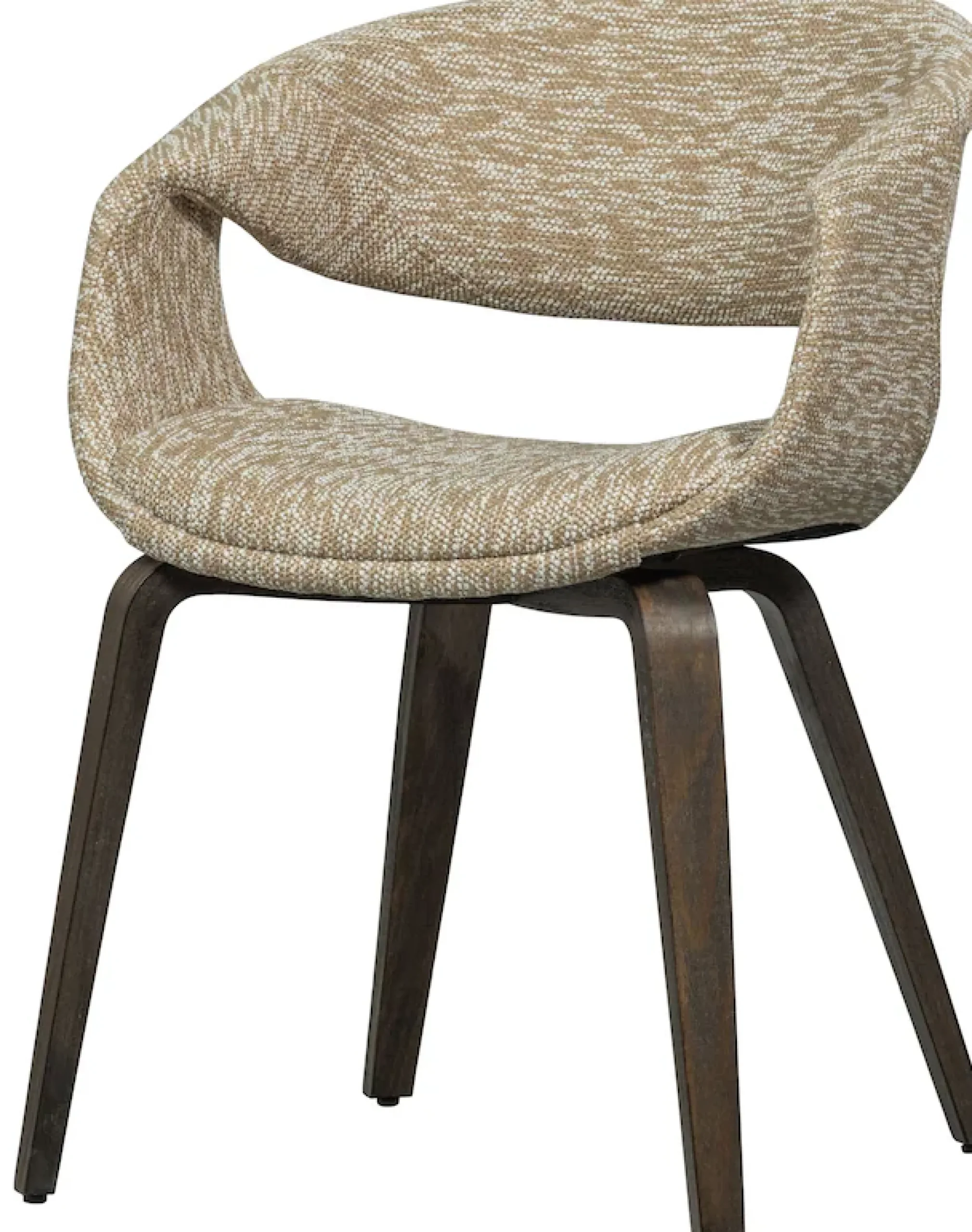 WOOOD Esszimmerstuhl »Yossi mit Gewebtem Bezug und Holzgestell B57 x T57 x H78 cm (2er-Set)« (Set) 2 Stk.Tragkraft 136 kg, maximale Verschleißfestigkeit, Pfleiglicht