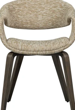WOOOD Esszimmerstuhl »Yossi mit Gewebtem Bezug und Holzgestell B57 x T57 x H78 cm (2er-Set)« (Set) 2 Stk.Tragkraft 136 kg, maximale Verschleißfestigkeit, Pfleiglicht