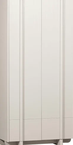 WOOOD Garderobenschrank »Basu Mehrzweckschrank Vitrine« viel Stauraum 2 Türen, H 210 cm x B 101 cm
