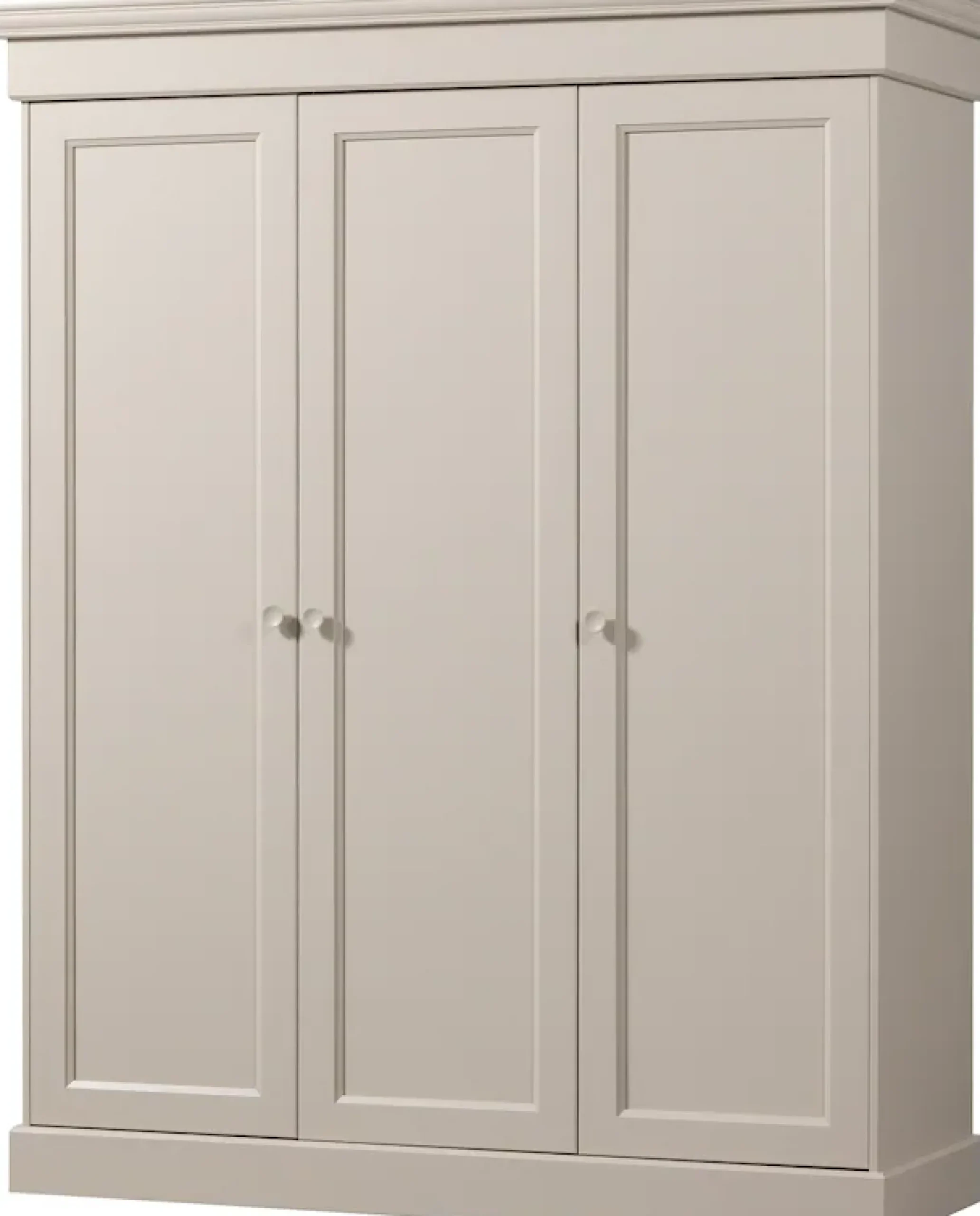 WOOOD Kleiderschrank »Olivia FSC®-Kiefernholz mit Hängebereich, H 212 x B 171 x T 63 cm« Tragkraft 10 kg pro Boden, Einlegeboden-Optionspakete erhältlich