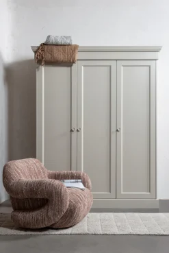 WOOOD Kleiderschrank »Olivia FSC®-Kiefernholz mit Hängebereich, H 212 x B 171 x T 63 cm« Tragkraft 10 kg pro Boden, Einlegeboden-Optionspakete erhältlich