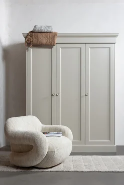 WOOOD Kleiderschrank »Olivia FSC®-Kiefernholz mit Hängebereich, H 212 x B 171 x T 63 cm« Tragkraft 10 kg pro Boden, Einlegeboden-Optionspakete erhältlich