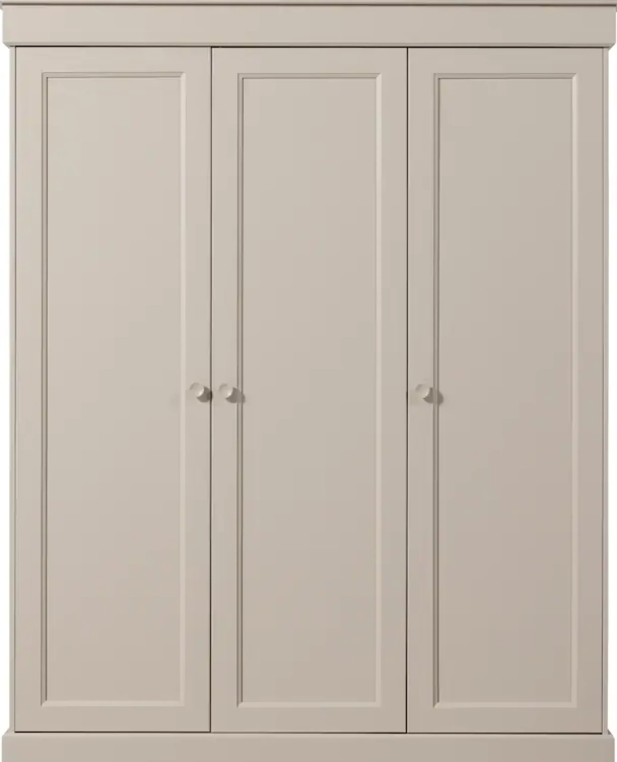 WOOOD Kleiderschrank »Olivia FSC®-Kiefernholz mit Hängebereich, H 212 x B 171 x T 63 cm« Tragkraft 10 kg pro Boden, Einlegeboden-Optionspakete erhältlich