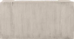 WOOOD Loungesessel »Bean mit Split-Rippenbezug und Armlehnen B 146 x T 98 x H 74 cm« Hohe Verschleißfestigkeit, Teflon-Imprägnierung, Tragkraft 100 kg