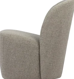 WOOOD Loungesessel »Lofty mit Bouclé-Bezug und Hartholzrahmen B 68 x T 72 x H 75 cm« Hohe Verschleißfestigkeit, Sitzhöhe 42 cm, separates Rückenkissen