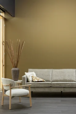 WOOOD Loungesessel »Udar mit Eichenholzgestell und More-Melange-Bezug, B68 x T75 x H76 cm« Sehr hohe Verschleißfestigkeit, Armlehnen integriert, Tragkraft 120 kg