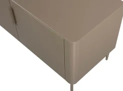 WOOOD Lowboard »Gunnar mit geschliffener Oberfläche und 4 Türen« FSC®-Mix Massivkiefer, wand- oder bodenmontierbar