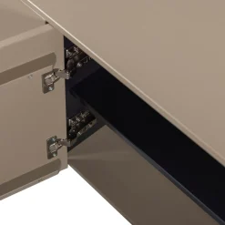 WOOOD Lowboard »Gunnar mit geschliffener Oberfläche und 4 Türen« FSC®-Mix Massivkiefer, wand- oder bodenmontierbar