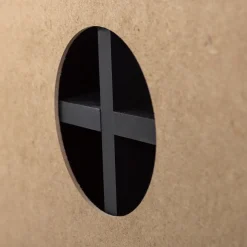 WOOOD Lowboard »Gunnar mit geschliffener Oberfläche und 4 Türen« FSC®-Mix Massivkiefer, wand- oder bodenmontierbar