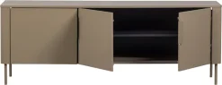 WOOOD Lowboard »Gunnar mit geschliffener Oberfläche und 4 Türen« FSC®-Mix Massivkiefer, wand- oder bodenmontierbar