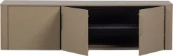 WOOOD Lowboard »Gunnar mit geschliffener Oberfläche und 4 Türen« FSC®-Mix Massivkiefer, wand- oder bodenmontierbar
