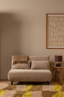 WOOOD Schlafsofa »Xem Chenille-Bezug gewebt mit Schlaffunktion, H 80 x B 122 x D 92 cm« Liegefläche 188 cm, Tragkraft 140 kg, Maximale Verschleißfestigkeit