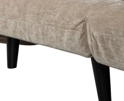 WOOOD Schlafsofa »Xem Chenille-Bezug gewebt mit Schlaffunktion, H 80 x B 122 x D 92 cm« Liegefläche 188 cm, Tragkraft 140 kg, Maximale Verschleißfestigkeit