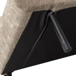 WOOOD Schlafsofa »Xem Chenille-Bezug gewebt mit Schlaffunktion, H 80 x B 122 x D 92 cm« Liegefläche 188 cm, Tragkraft 140 kg, Maximale Verschleißfestigkeit