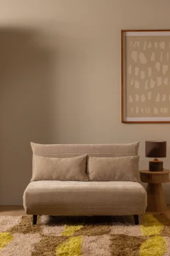 WOOOD Schlafsofa »Xem Chenille-Bezug gewebt mit Schlaffunktion, H 80 x B 122 x D 92 cm« Liegefläche 188 cm, Tragkraft 140 kg, Maximale Verschleißfestigkeit