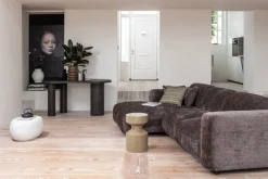 WOOOD Schreibtisch »Maan aus MDF mit 3D-Papierbelag, organische Form 150x70x75 cm« Tragkraft 100 kg, einfach zu montieren, sichtbare Maserung