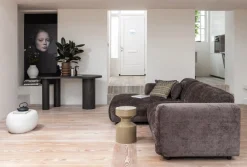 WOOOD Schreibtisch »Maan aus MDF mit 3D-Papierbelag, organische Form 150x70x75 cm« Tragkraft 100 kg, einfach zu montieren, sichtbare Maserung
