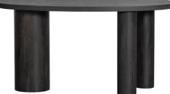 WOOOD Schreibtisch »Maan aus MDF mit 3D-Papierbelag, organische Form 150x70x75 cm« Tragkraft 100 kg, einfach zu montieren, sichtbare Maserung