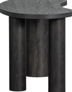 WOOOD Schreibtisch »Maan aus MDF mit 3D-Papierbelag, organische Form 150x70x75 cm« Tragkraft 100 kg, einfach zu montieren, sichtbare Maserung