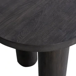 WOOOD Schreibtisch »Maan aus MDF mit 3D-Papierbelag, organische Form 150x70x75 cm« Tragkraft 100 kg, einfach zu montieren, sichtbare Maserung