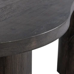 WOOOD Schreibtisch »Maan aus MDF mit 3D-Papierbelag, organische Form 150x70x75 cm« Tragkraft 100 kg, einfach zu montieren, sichtbare Maserung