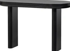 WOOOD Schreibtisch »Mael aus MDF mit Furnierschicht und massiven Holzbeinen 120x50x75 cm« Tragkraft 50 kg, einfach zu montieren, sichtbare Maserung