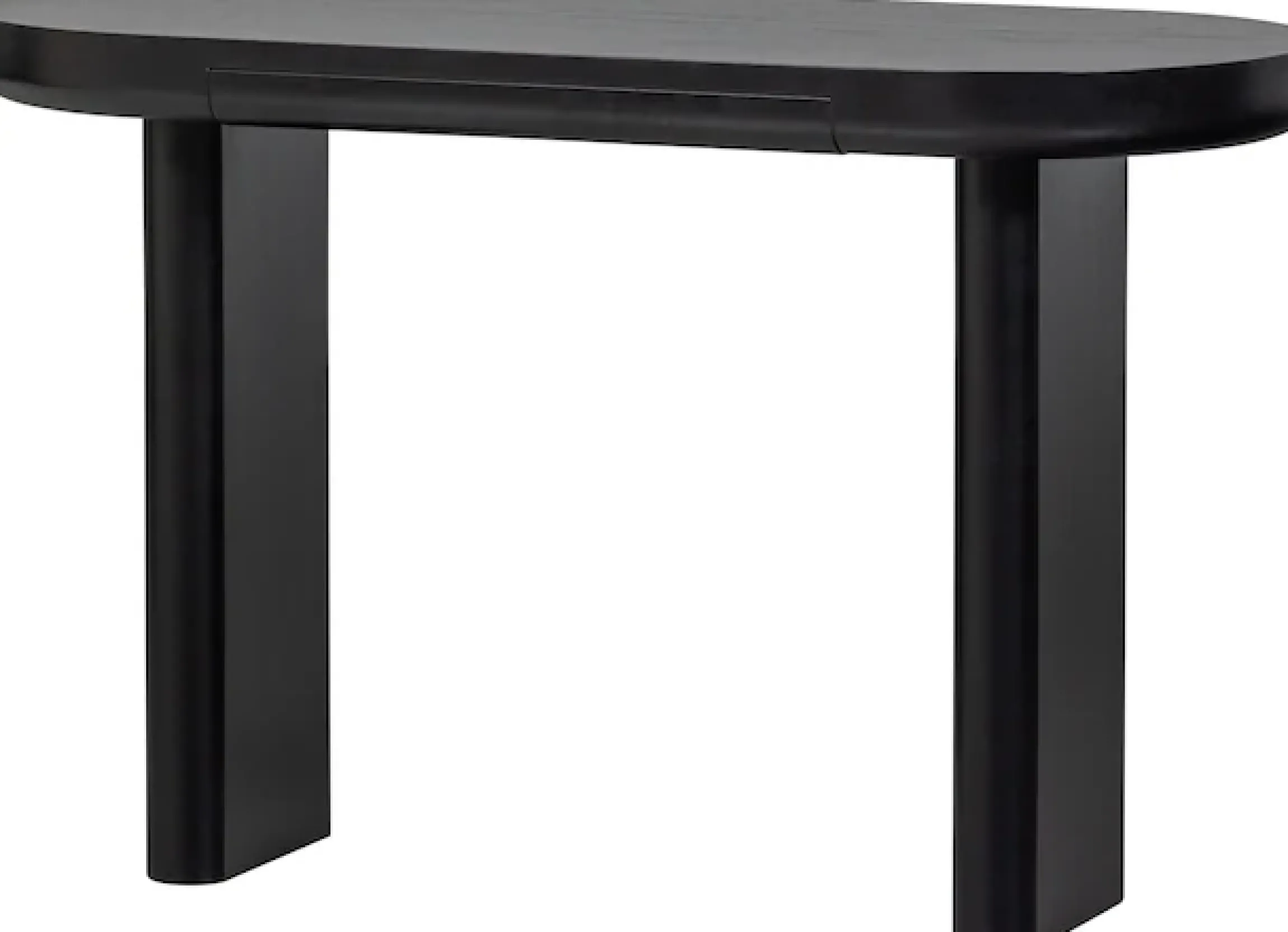 WOOOD Schreibtisch »Mael aus MDF mit Furnierschicht und massiven Holzbeinen 120x50x75 cm« Tragkraft 50 kg, einfach zu montieren, sichtbare Maserung