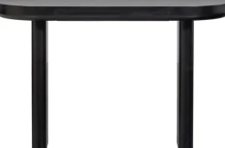 WOOOD Schreibtisch »Mael aus MDF mit Furnierschicht und massiven Holzbeinen 120x50x75 cm« Tragkraft 50 kg, einfach zu montieren, sichtbare Maserung