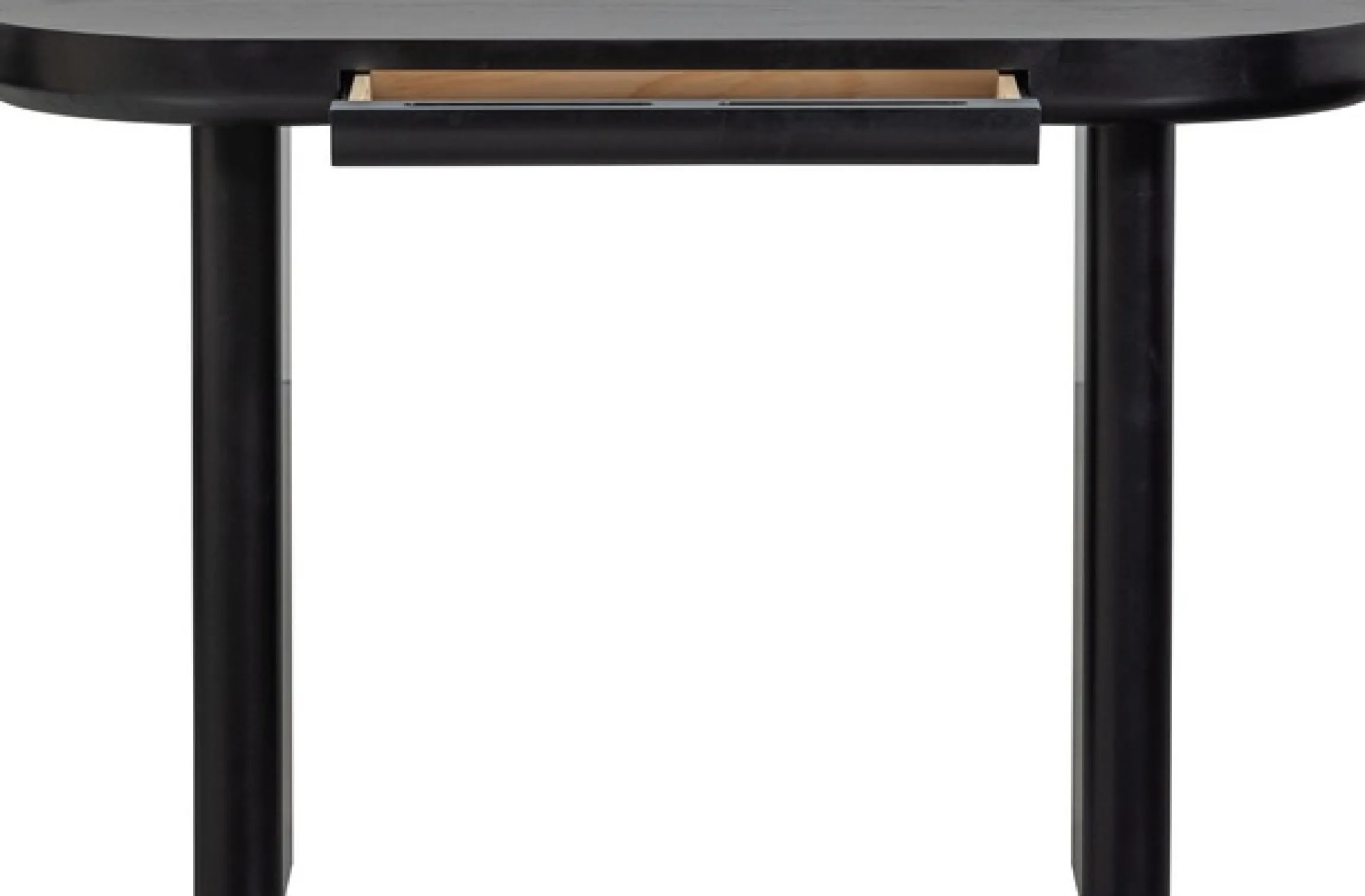 WOOOD Schreibtisch »Mael aus MDF mit Furnierschicht und massiven Holzbeinen 120x50x75 cm« Tragkraft 50 kg, einfach zu montieren, sichtbare Maserung