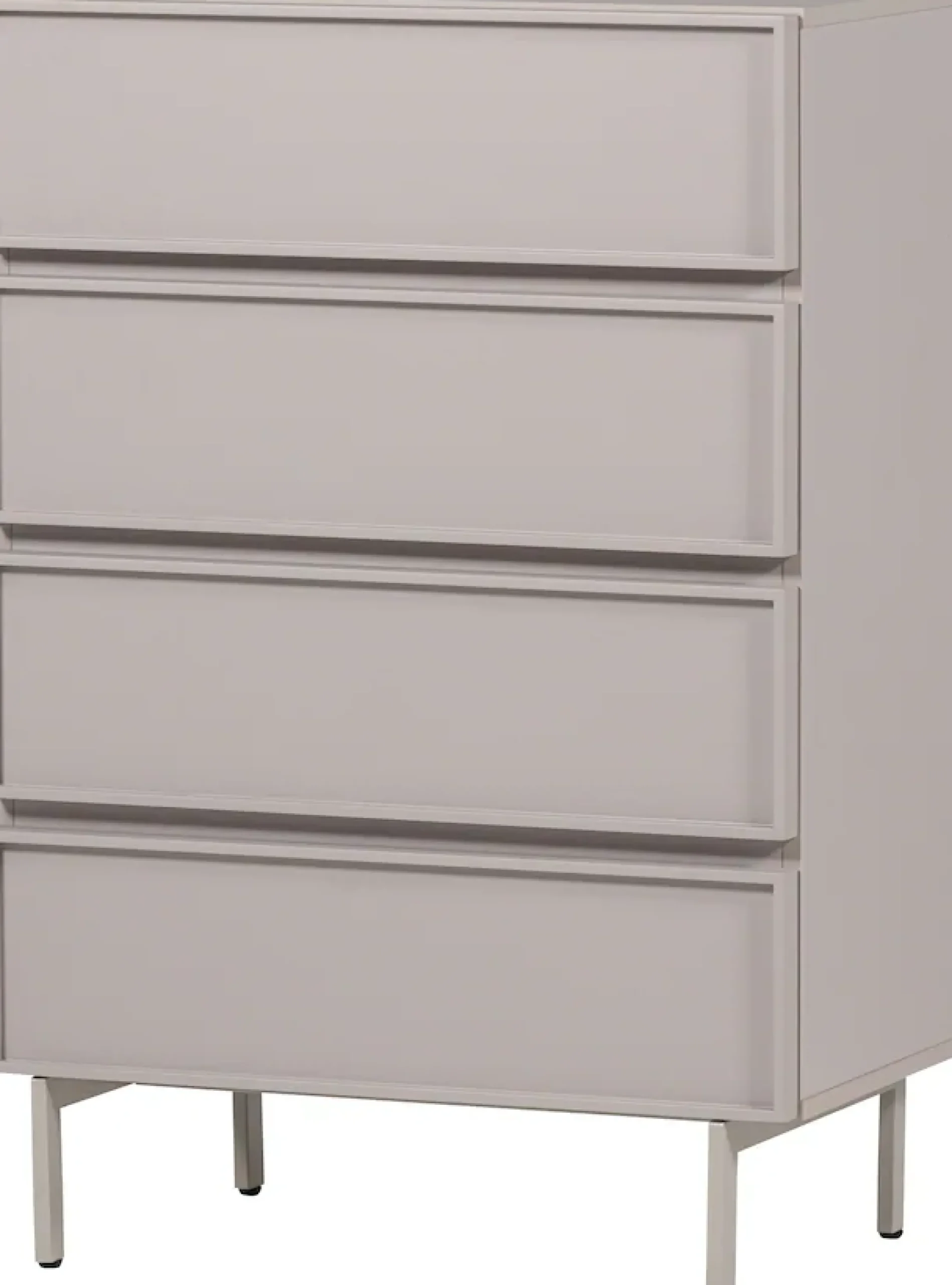WOOOD Sideboard »Tours mit Melamin-MDF und sichtbare Maserung B 70 x T 42 x H 102 cm« Tragkraft Deckplatte 50 kg, kratz- und hitzebeständige Oberfläche