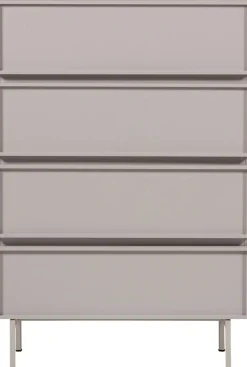 WOOOD Sideboard »Tours mit Melamin-MDF und sichtbare Maserung B 70 x T 42 x H 102 cm« Tragkraft Deckplatte 50 kg, kratz- und hitzebeständige Oberfläche