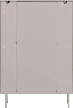 WOOOD Sideboard »Tours mit Melamin-MDF und sichtbare Maserung B 70 x T 42 x H 102 cm« Tragkraft Deckplatte 50 kg, kratz- und hitzebeständige Oberfläche